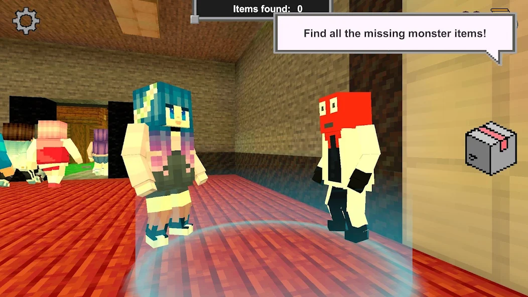 Escape from colored monsters gameplay screenshot