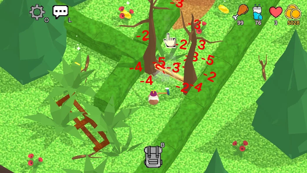 Save Hamster! Forest Escape gameplay screenshot
