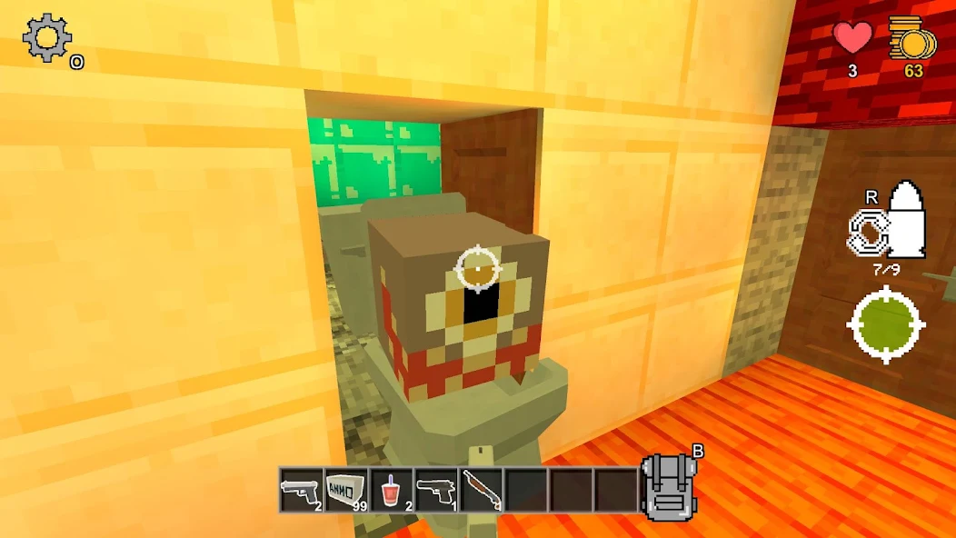 Scary Hotel: Toilet Monster gameplay screenshot